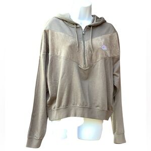 NIKE 3/4 zip sweatshirt